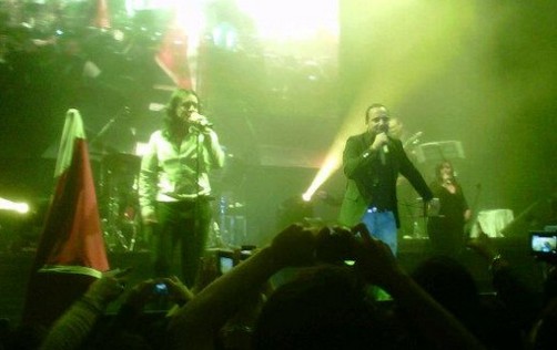 Marcos Llunas y Jordi brindaron un gran concierto en Lima