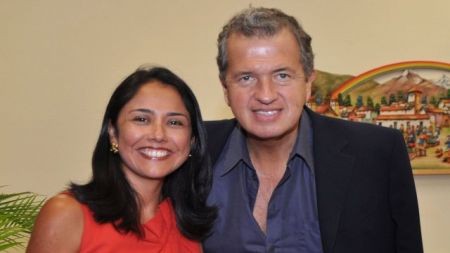 Mario Testino se reunió con Nadine Heredia