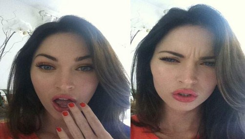 Megan Fox bella y sexy sin uso de Botox