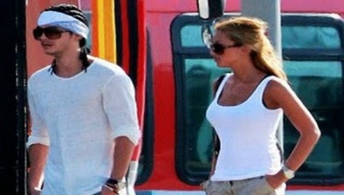 Tom Kaulitz de la mano con Ria Summerheld