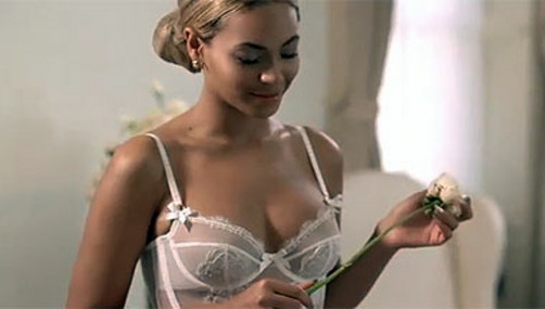 Beyonce sensual en ropa interior en su nuevo video