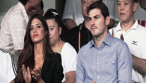 Iker Casillas y Sara Carbonero ya están en China