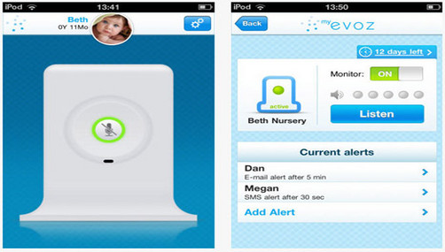 Con Evoz controla a bebés desde el iPhone
