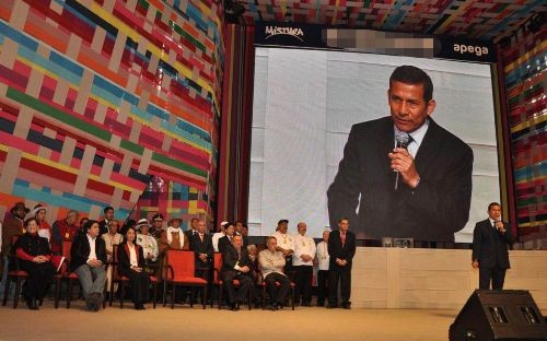 Presidente Ollanta Humala participó en apertura de Mistura 2011