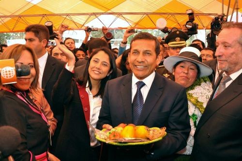 Ollanta Humala: 'Comida peruana debe considerarse Patrimonio Cultural'