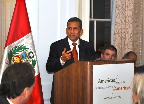 Ollanta Humala estará hoy en la cumbre de la CAN