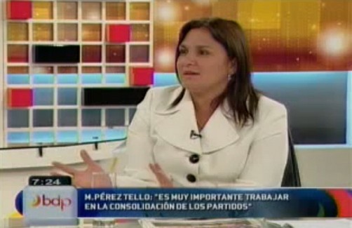Marisol Pérez Tello: 'Sanción a Chehade depende solo de su partido'