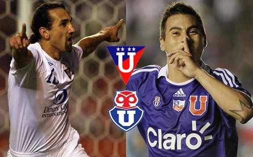 LDU de Quito y U. de Chile juegan hoy la primera final de la Copa Sudamericana