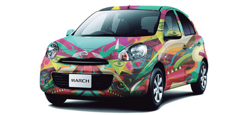 Nuevo modelo de auto Nissan será pintado con arte grafitti en Lima