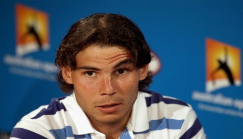 Nadal imagen de la campaña 'Consumo responsable' antes del Abierto de Australia