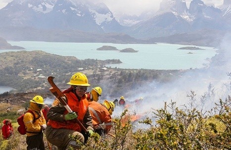 Adolescentes serían responsables de incendios en Chile