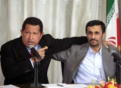 Chávez y Ahmadineyad descargan contra Estados Unidos