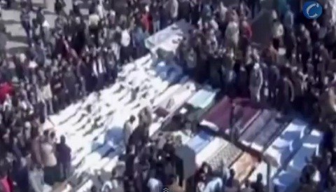 Siria: Ya son 93 los muertos por bombardeos (Video)