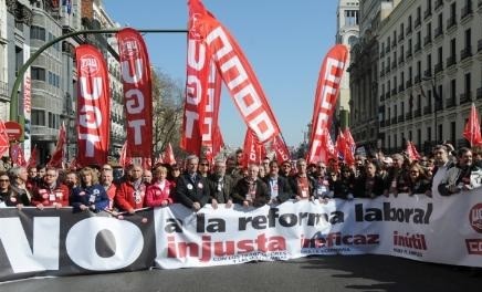 España: Trabajadores se van a la huelga en protesta por reformas laborales