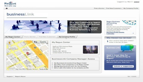 Regus presenta un innovador portal de comercio en línea