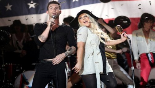 Lo nuevo de Christina Aguilera y Adam Lavine (video)