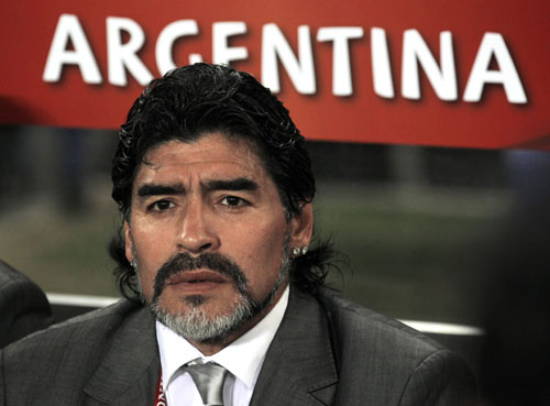 Maradona: 'No pienso volver a dirigir a la selección de Argentina'