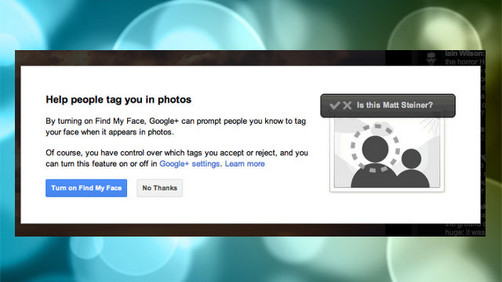 Google + incorpora reconocimiento facial a las fotos