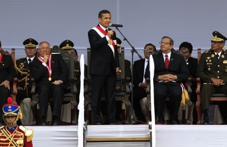 Presidente Humala afirma que no politizará a las Fuerzas Armadas