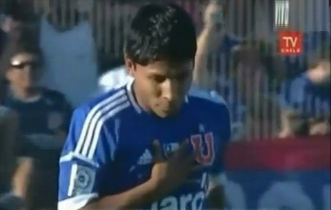 Ruidíaz volvió a mojar con camiseta de la Universidad de Chile (Video)