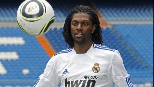 Mourinho espera la vuelta de Adebayor al Real Madrid