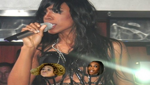 Kelly Rowland deja ver más de la cuenta en un show