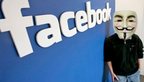 Anonymous negó ataque a Facebook