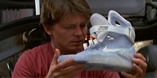 Zapatillas de 'Volver al Futuro' son subastadas por eBay