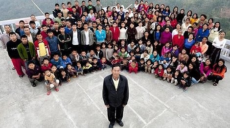 La familia más grande del mundo tiene 181 integrantes
