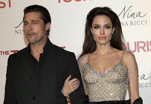 Angelina Jolie celosa de la compañera de film de Brad
