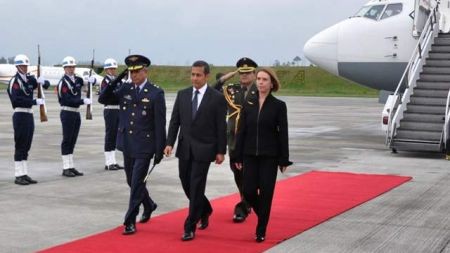 Ollanta Humala ya se encuentra en Hawái