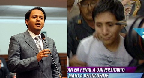 Congresista pide destitución de jueces que metieron preso al universitario Gastón Mansilla