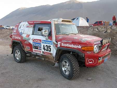 Dakar 2012: Ferrand encabeza Fuerza Inca