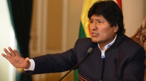 Evo Morales defendió a Argentina de Inglaterra