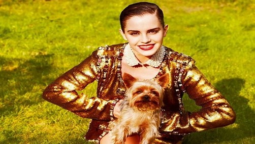 Emma Watson sesión de fotos para la Revista i-D