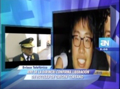 Confirman liberación de joven estudiante coreano