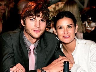 Ashton Kutcher se dejó ver con Demi Moore en medio de escándalo de infidelidad