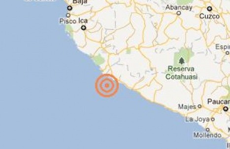 Sismo de 4,5 grados asustó a pobladores de Ica