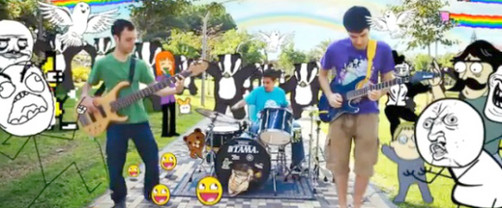 VIDEO: The GAG Quartet y su video musical lleno de MEMES