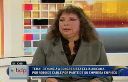 Celia Anicama: 'Comisión de Ética no me otorgó mi derecho a la defensa'