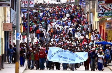 Dirigentes de Andahuaylas desconocen firma de acta y continuarán con paro