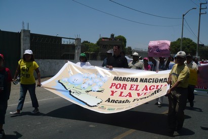 El ninguneo de la Marcha del Agua