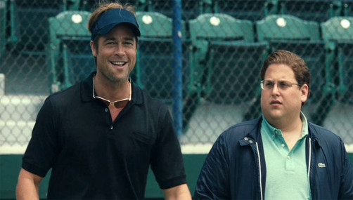 Brad Pitt esta en México presentando 'Moneyball'
