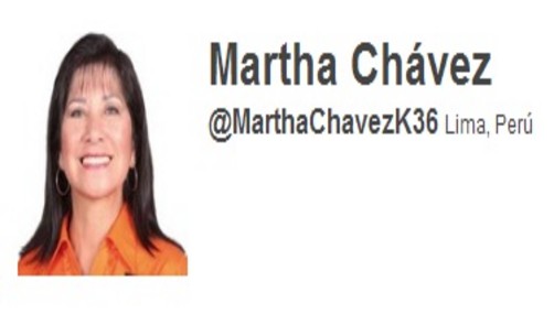 Martha Chávez critica a la prensa por caso Alexis Humala