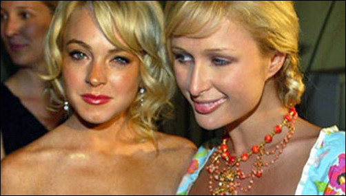 Lindsay Lohan quiere encontrarse con Paris Hilton en Europa