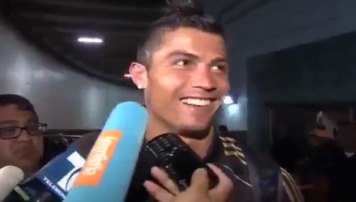 Video: Cristiano Ronaldo corrigió a un periodista