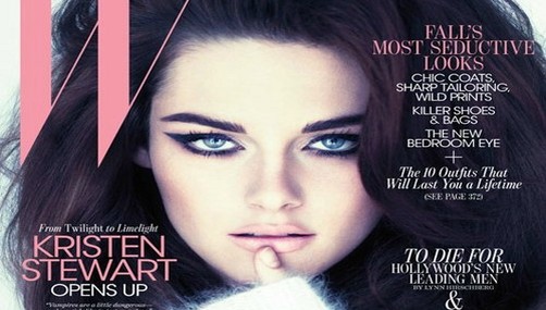 Kristen Stewart portada de la revista W