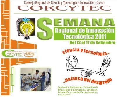 Se realizará la I Semana Regional de la Innovación en la ciudad de Cusco