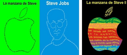 Steve Jobs en caligramas: Singular homenaje da la vuelta al mundo