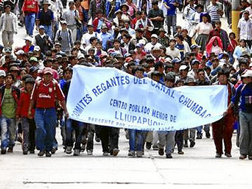 Apurímac: Provincia de Chincheros se sumó al paro